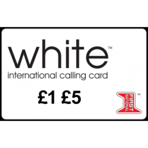 White international calling card