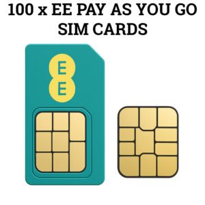 100 x ee sim cards