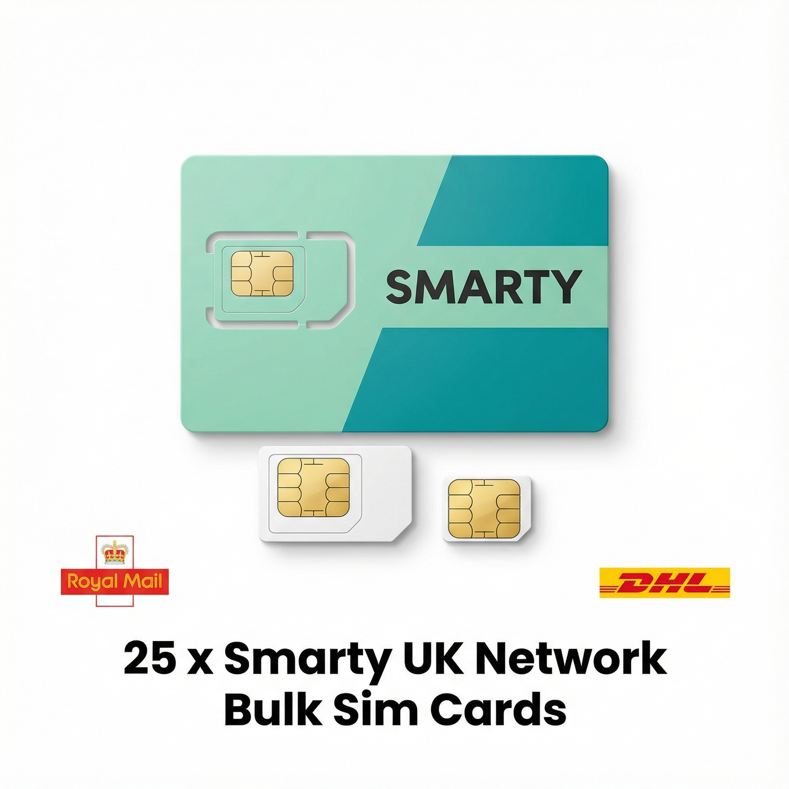 25 x Smarty SIM Cards