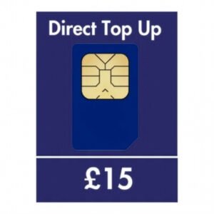 O2 £15 Direct Mobile Top Up