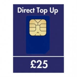 O2 £25 Direct Top Up Online