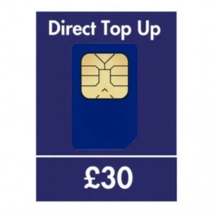 O2 £30 Direct Top Up Online