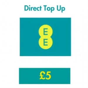 EE £5 Direct Top Up Online