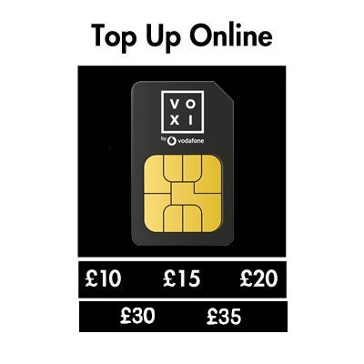 VOXI Top Up Online Voucher Code - Instant Delivery