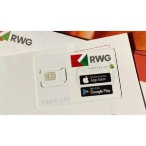 RWG Mobile UK SIM card Pay As You Go - EU ROAMING ACTIVATED